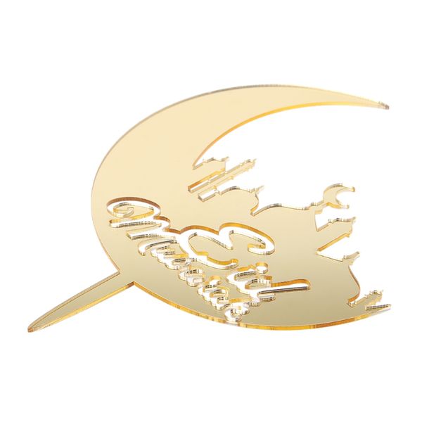 

acrylic cake er cake decoration party safe stick eid mubarak celebrations