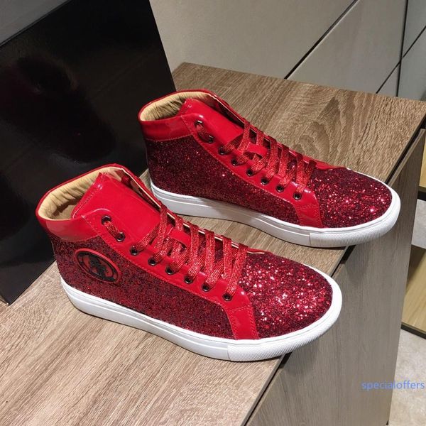 

2019ip spring and autumn men s casual sports shoes high-belt travel sneakers, with micro-standard, with the original box fast delivery, Black