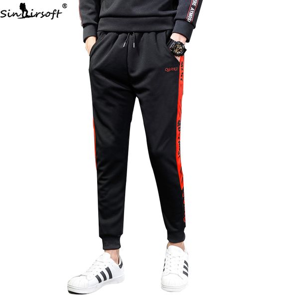

men's pants explosion casual men fashion loose sweatpants summer wild waist harem m-4xl, Black
