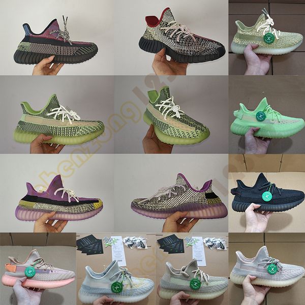 

Yecheil yeehu kanye we t de igner neaker ye haya citrin cloud white black reflective glow green port running hoe box tockx tag