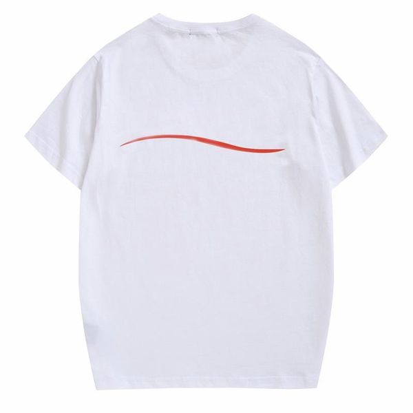 

19ss luxury mens designer t shirt men women couples casual short sleeve mens round neck tees 4 colors, White;black