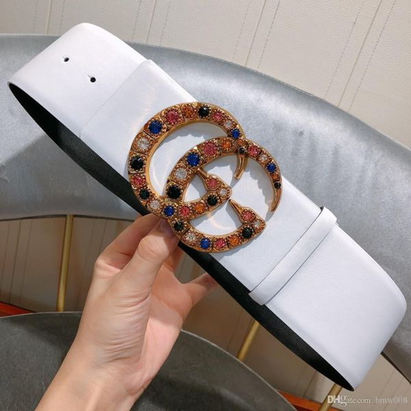 

2019selling new mens womens black belt genuine leather business belts pure color belt snake pattern buckle belt + belts box, Black;brown