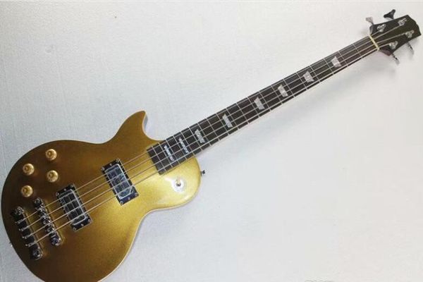 

lp стандарт четыре-нить левый электрический бас, прежде чем золотой порошок красно-коричневый электрический бас левой рукой, свободная перев