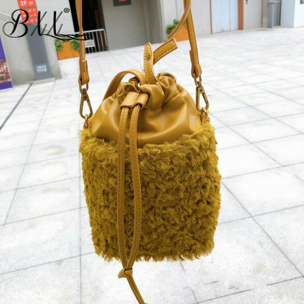 

bxx sac / 2019 fashion autumn winter luxury women's handbags designer stitching bucket pack joker shoulder crossbody bag zf318