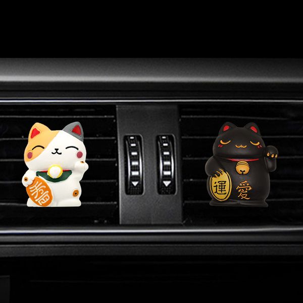 

money cat car air freshener perfume automobile interior perfume clip fragrance decoration ornaments car accessories