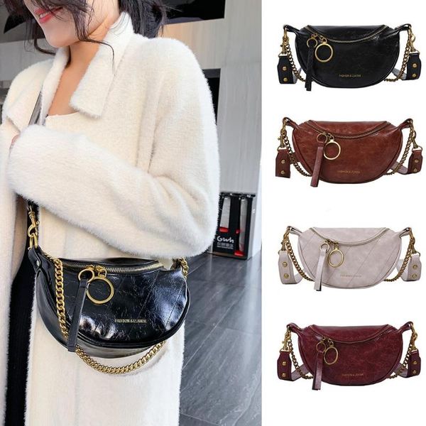 

luxury handbags women bags designer shoulder chest waist crossbody bag handbag and purses pu fashion chain bag