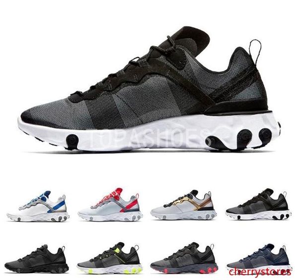 

оптовая 2019 новое качество реагируют элемент 55 х 87 под прикрытием предстоящих дизайнерские спортивные мужчины женщины темно-синий кроссов