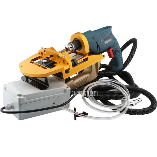 

portable three-in-one drilling machine woodworking side hole puncher furniture pneumatic drilling holes machine 110v/220v