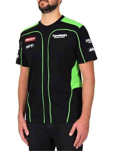 

2015 hipping new official k&awasaki team motot-shirt men's gp t-shirt