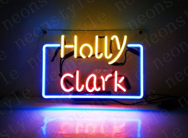 

holly clark gift neon signs light real glass tube beer bar pub shop decorate homeroom girlsroom party decor bulbs sign 14 in