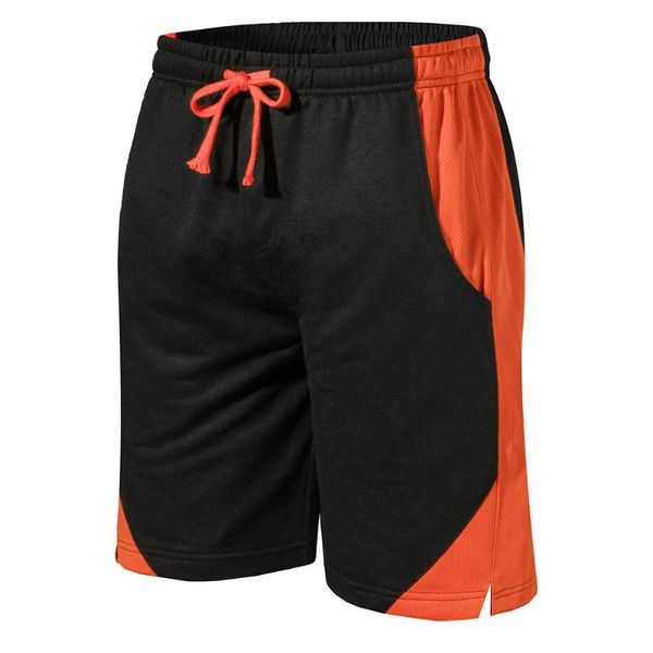 

men's shorts summer mens casual solid color loose fit for men knee length, White;black