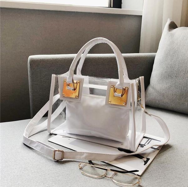 

luxury handbags women bags designer crossbody hand bag sac a main shoulder messenger bag clear jelly purse women #bmsag