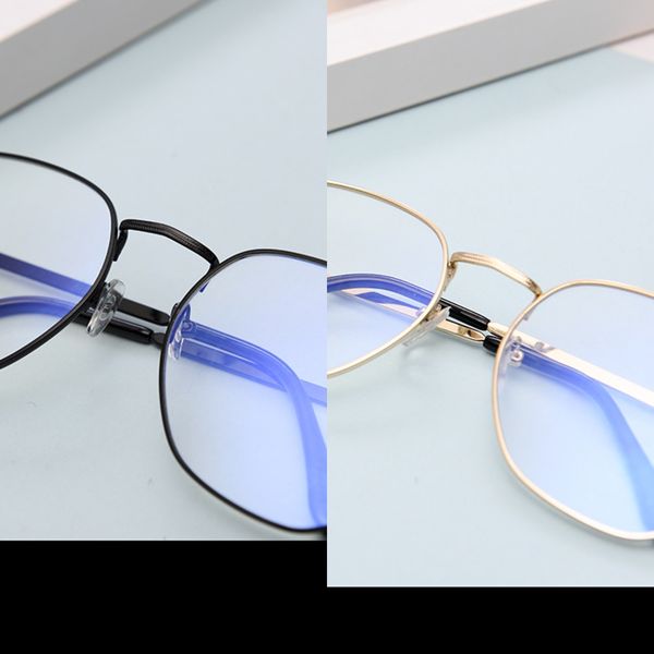 

plain zhou yangqing plain imitation plate frame universal for men glasses glasses and women, Silver