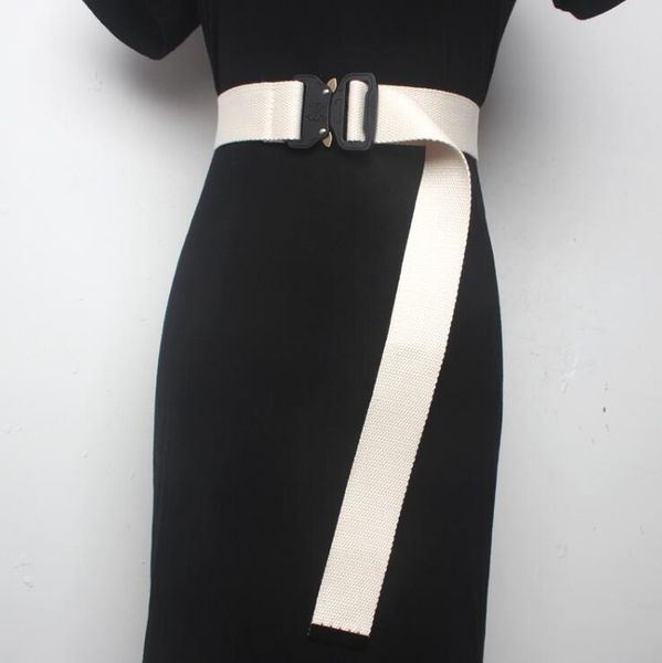 

women's runway fashion candy color knitted cummerbunds female dress corsets waistband belts decoration wide belt r1688, Black;brown