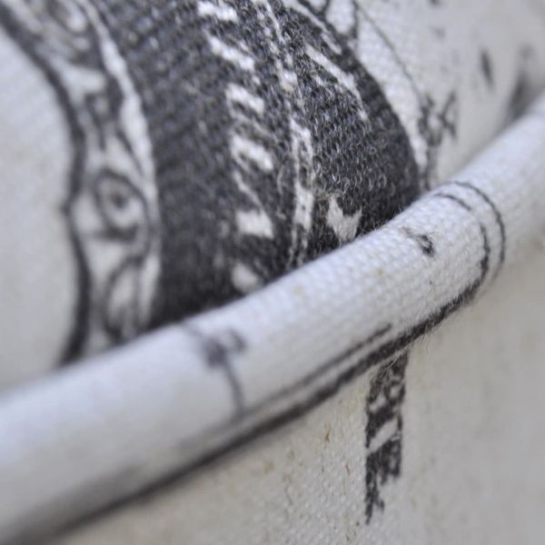 

pouf / ottoman footrest round diameter 81 cm living room furniture