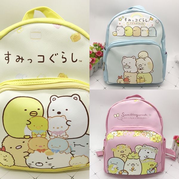 

cartoon boys and girls students pu leather portable small backpack large capacity backpack mommy bag