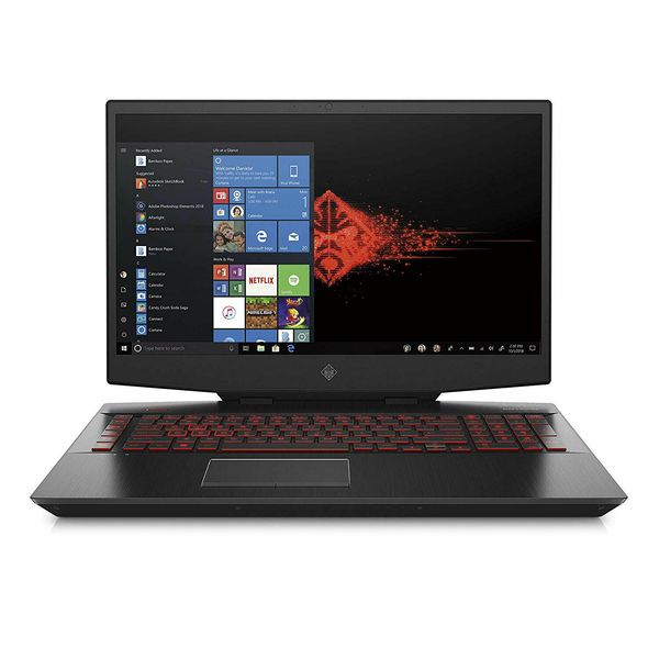 

hewlett packard omen 17" gaming lap intel core, nvidia geforce rtx 2080