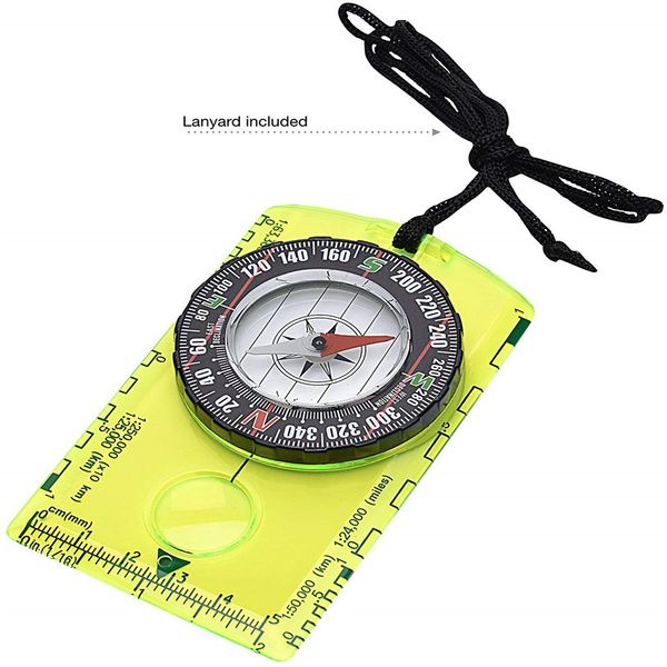 

outdoor equipment professional compass rotating bezel universal and reliable climbing adventure compass accessories#20