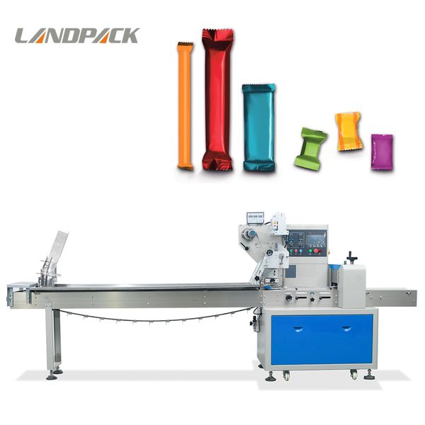 2019 Small Chocolate Flow Wrap Machine Pillow Packing Machine