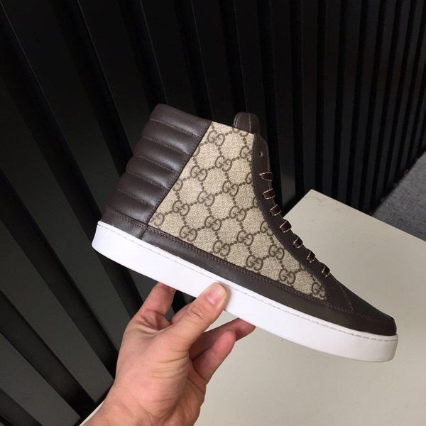 

k39new limited edition french series high-end men s casual shoes, men s boots fashion sports shoes, original shoebox delivery 38-44, Black
