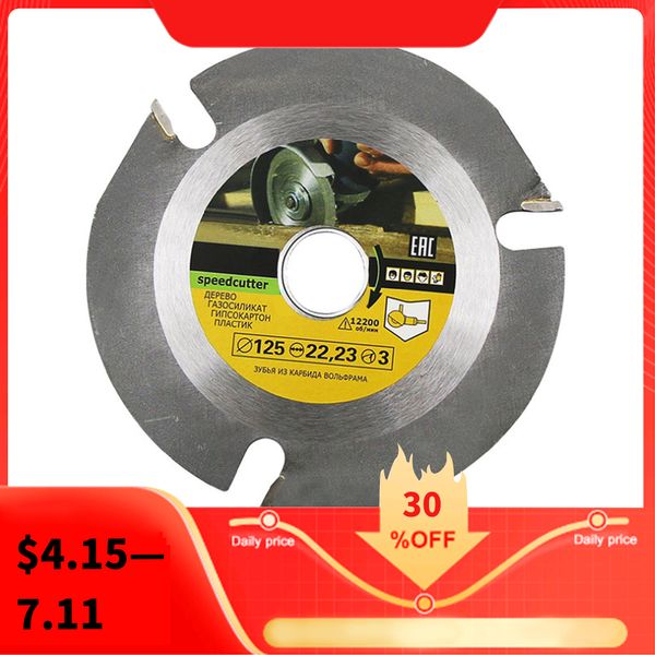 

125mm 3t multitool grinder saw disc circular saw blade carbide tipped wood cutting disc carving tool multitool blades