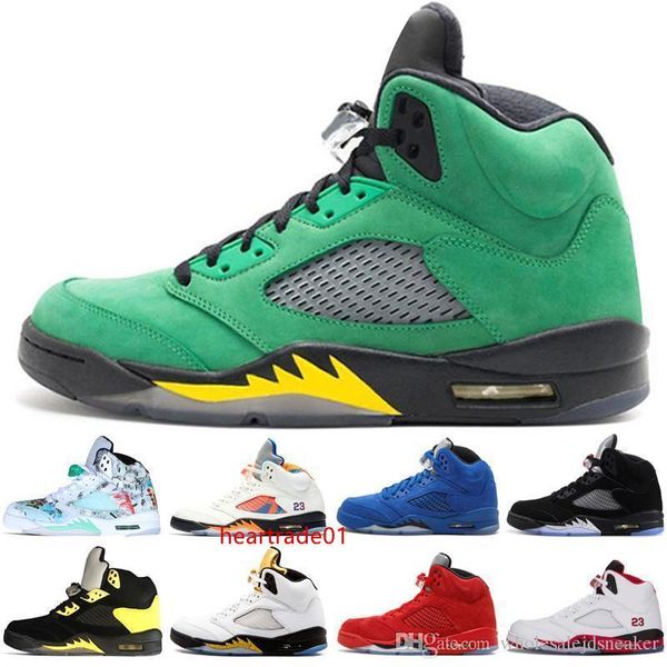 

prince fresh 5 wings 5s psg black men basketball shoes paris laney oreo silver og white grape space jam mens sports sneakers 8-13