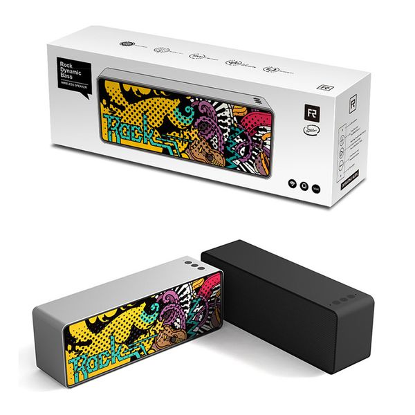 

f2 bluetooth speaker portable wireless speaker sound system 3d stereo music surround support bluetooth mic tf aux usb