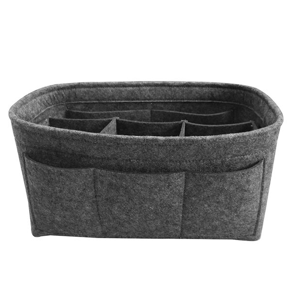 

felt storage bag cosmetics home small items supplies organizer or folding storage box