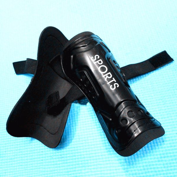 

gmarty 1 pair football shin pads outdoor soccer guards sports leg protector shin guard pads outdoor sports cycling leg safety, Black;yellow