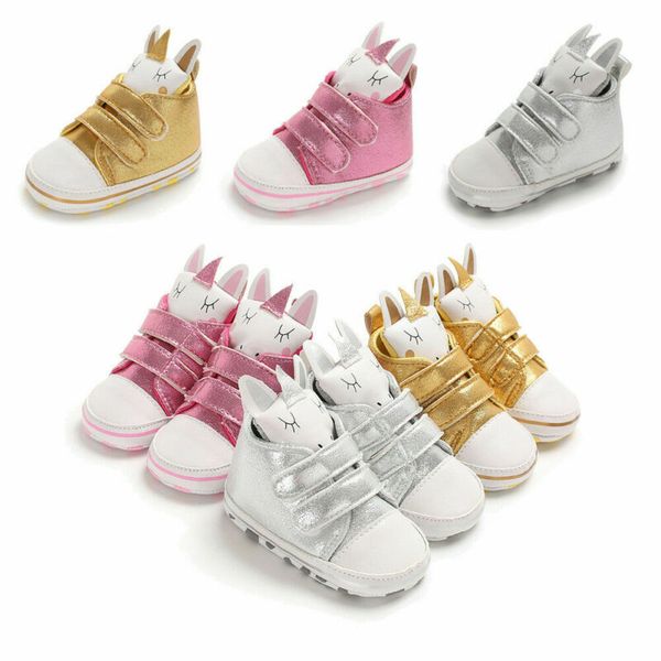 

ear toddler baby boys girls soft sole crib shoes infant sneakers anti-slip baby shoes 0-18m