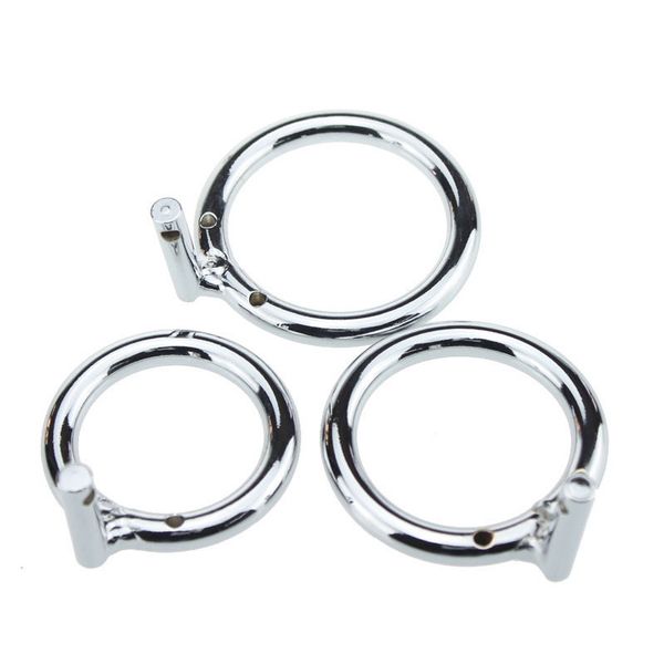 

3 sizes penis ring for male chastity belt device men chastity cock cage device toys with 40mm/45mm/50mm ( single copy sale )