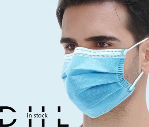 

masks anti pollution mask men women outdoor protection non-woven fabric cover medical disposable surgical masks face
