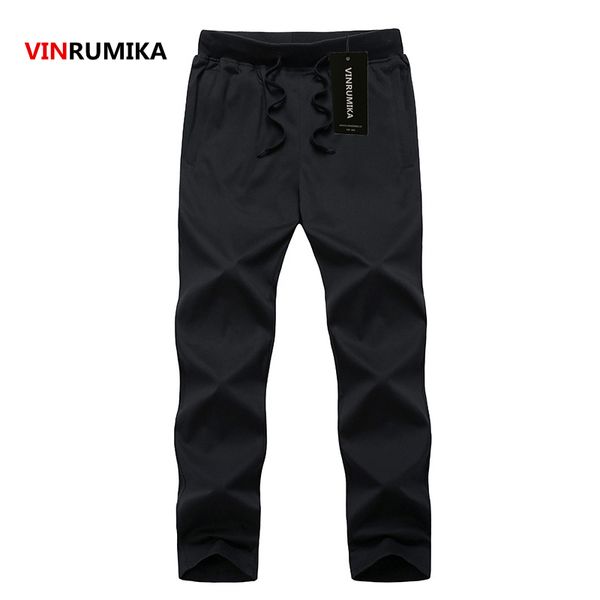 

super large size xl-5xl 6xl 7xl 8xl 9xl 2017 summer men's casual brand soft cotton blue long pants man jogger black thin trouser