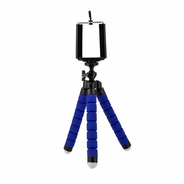 Titular do telefone Selfie Monopods Tripods Tripod para câmera móvel Flexível Octopus Bracket Xiaomi Samsung Clip Multicolor