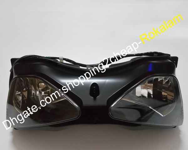 Motocicleta farol front Para Kawasaki Ninja ZX6R 2003 2004 ZX6R ZX636 03 04 ZX 6R 636 6 R farol Head Light