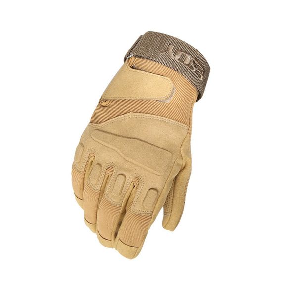 

cs tainning outdoor climbing camping hunting army fans full finger mittens sports working trekking hiking tactical gloves, Black