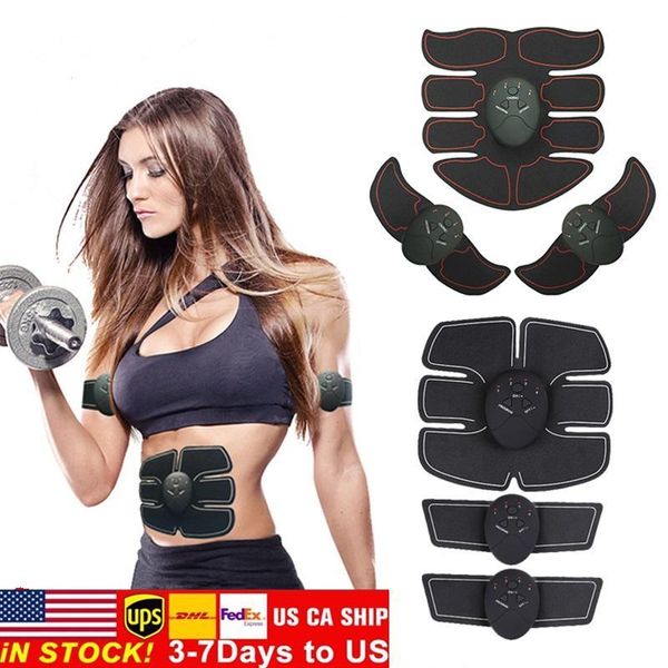 

Abdominal Muscle Stimulator Trainer EMS Abs Fitness Equipment Training Gear Muscles Electrostimulator Toner Exercise At Home Gym FY0030