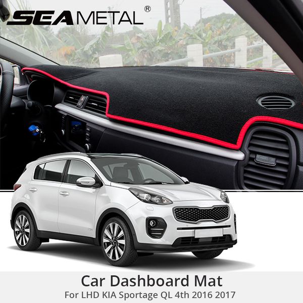 

для lhd kia sportage ql 4th 2017 2016 приборной панели автомобиля коврики коврики коврики авто тень подушка интерьер протектор коврик аксесс
