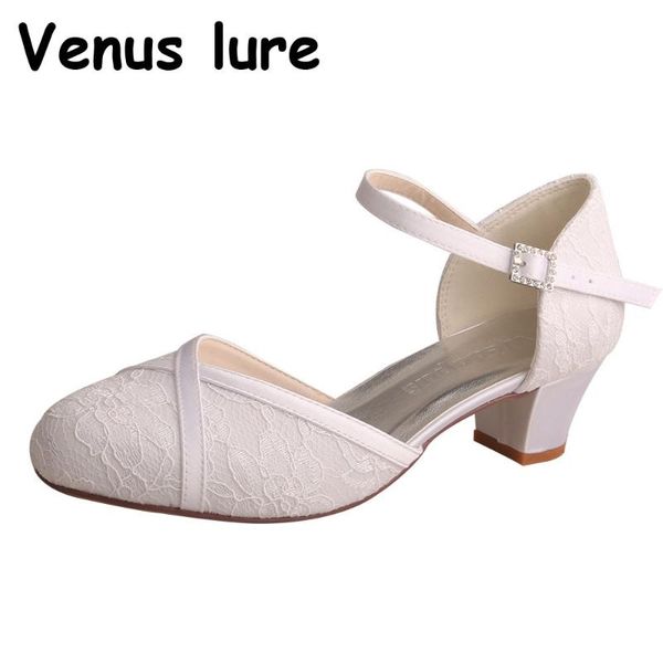 

white lace bridal mary jane heels for women size 11 closed toe court shoes, Black