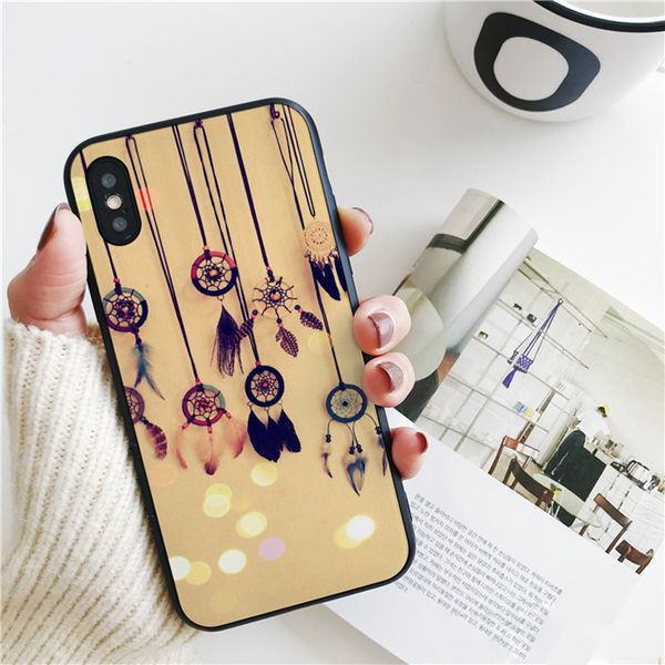 

coque dream catcher cover for iphone 11 pro xs max xr case for iphone 8 7 6s plus 5s se 5 case soft silicone cover.