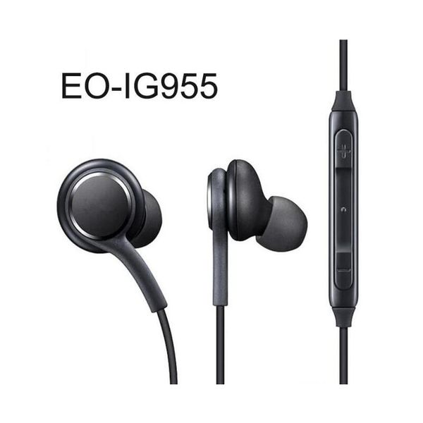 

2019 new S8 Headset Genuine Black In-Ear Headphones EO-IG955BSEGWW Earphones Handsfree For Samsung Galaxy S8 & S8 Plus OEM Earbuds