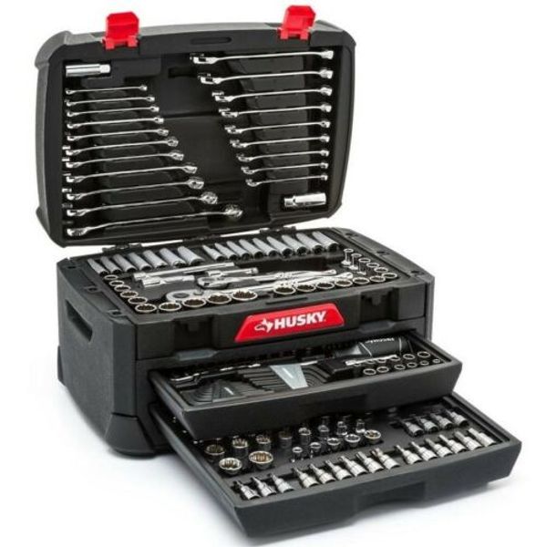 

Brand new 268 piece hu ky mechanic tool et w ca e ae metric ocket wrenche repair kit