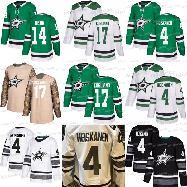 

17 Andrew Cogliano Dallas Stars 2019 All Star 4 Miro Heiskanen Jamie Benn Tyler Seguin Ben Bishop Alexander Radulov John Klingberg Jerseys