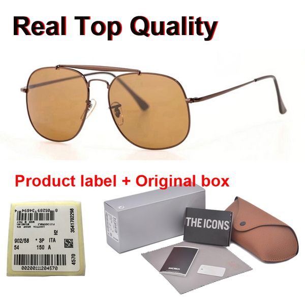 

glass lens brand designer classic sunglasses men women metal frame sport vintage sun glasses with cases and label, White;black