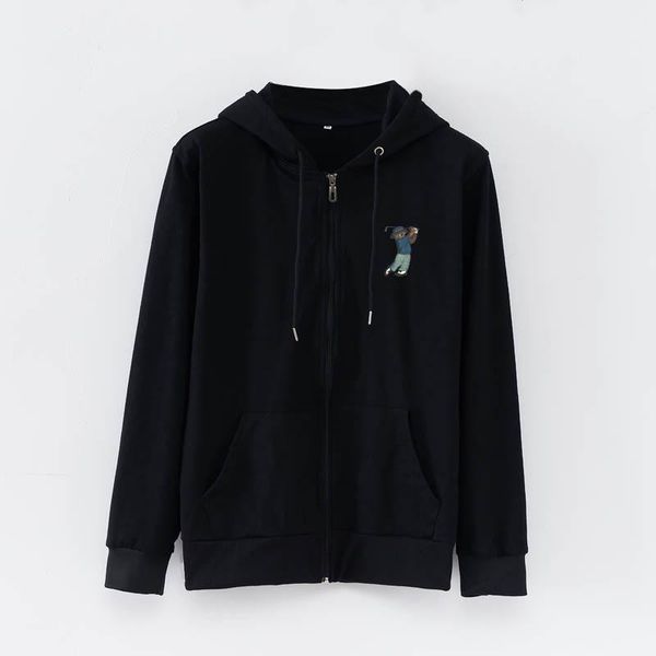 

поло медведь мужская толстовка с капюшоном милый медведь гольф свитшот модельер ральф лорен толстовки американский улица бренд кардиган свит, White;black