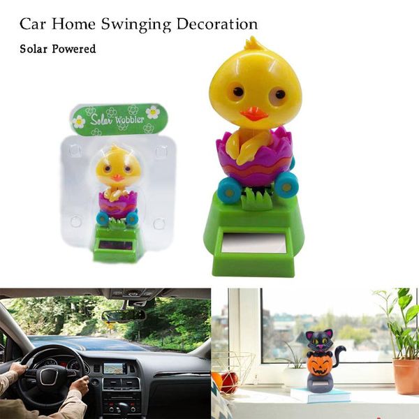 

novelty solar powered dancing swinging animated dancer toy car windowsill decoration new adults kids baby toys auto interior
