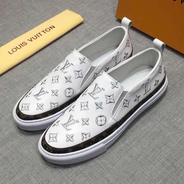 

summer men's simple casual shoes original super breathable comfortable fashion luxury shoes wild bottom sports driving shoes, Black