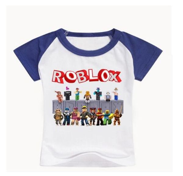 2019 3 12year Game Roblox T Shirt Boys Shirt Short Sleeve Clothing Teenage Tollder Girl Shirts Casual Fashion 2019 Summer From Wz51688 805 - roblox christmas jacket