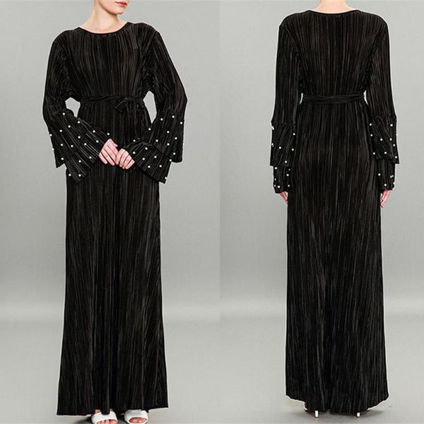 

muslim dress abayas robe dubai caftan kaftan women ethnic robes abaya islamic muslim middle east maxi dress bandage kaftan, Red