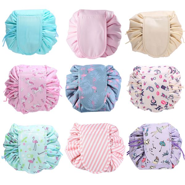 

cosmetic bag toiletry bag lazy cosmetic drawstring portable storage large capacity travel easy to take